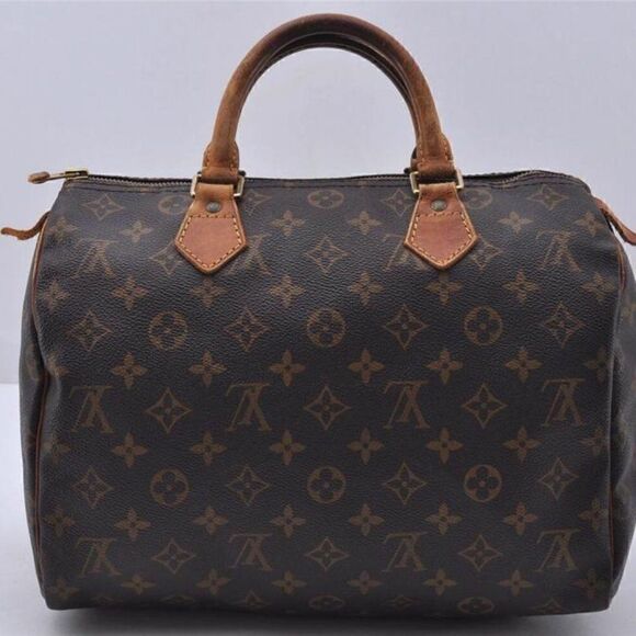 Louis Vuitton Monogram Speedy 30 Hand Bag - Picture 2 of 15